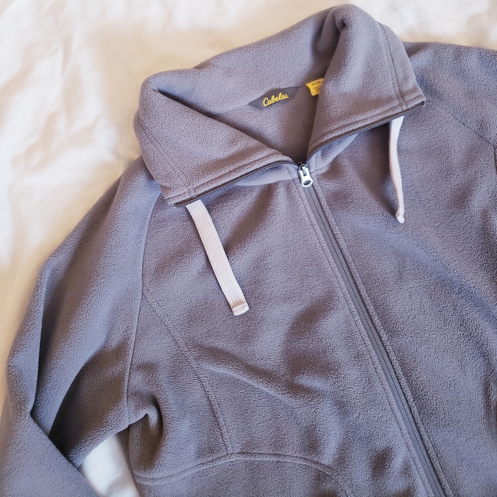 Women's XL Cabela's Fleece Zip-up - Picture 2 of 6